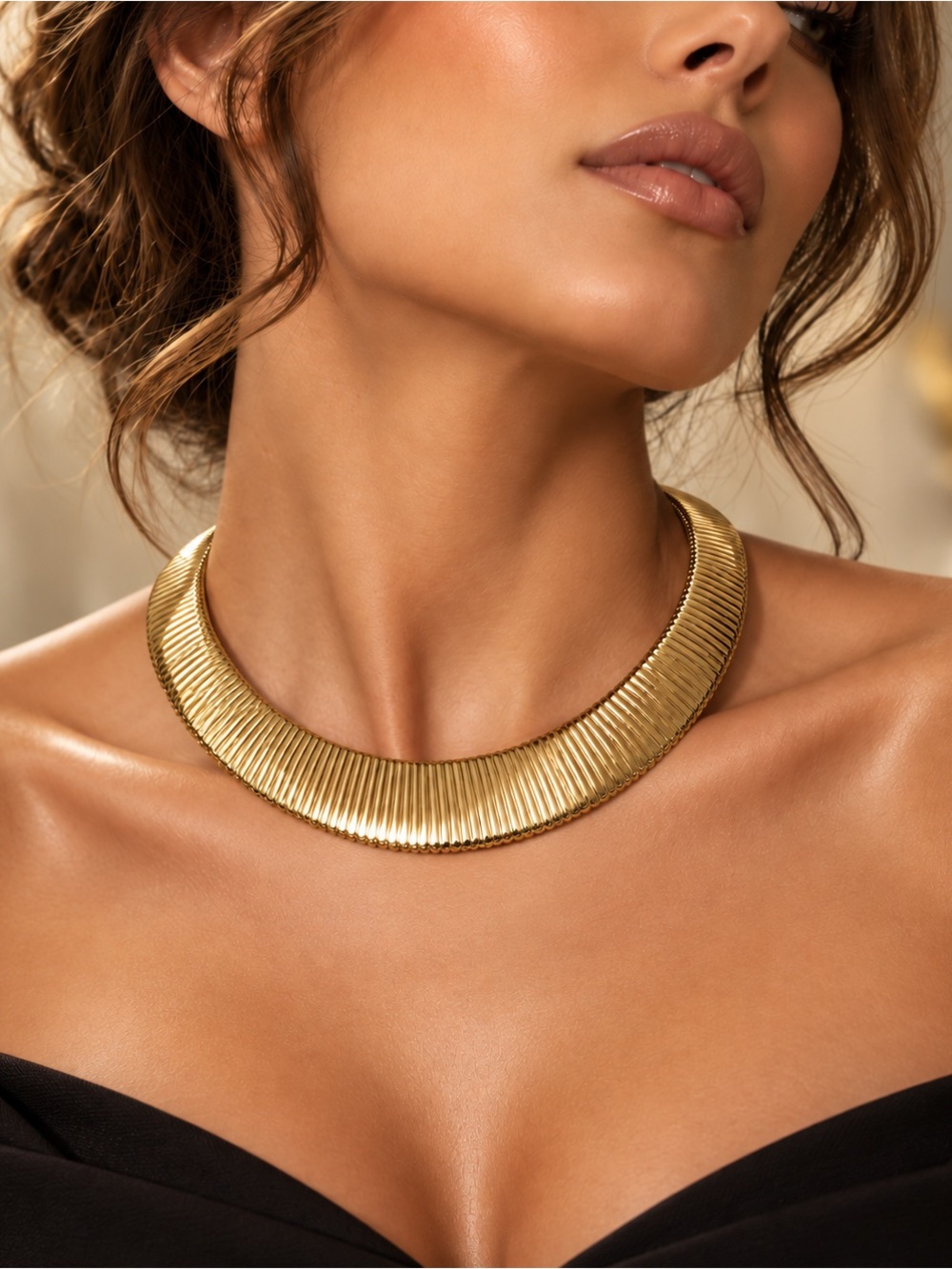 Gold Collar Necklace